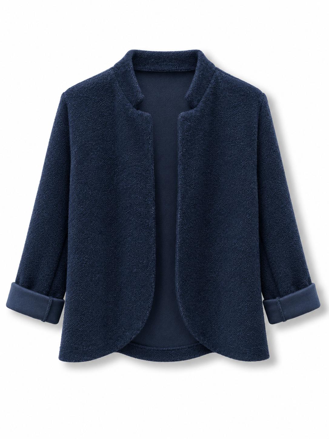 Giacchina pelosetta Blu