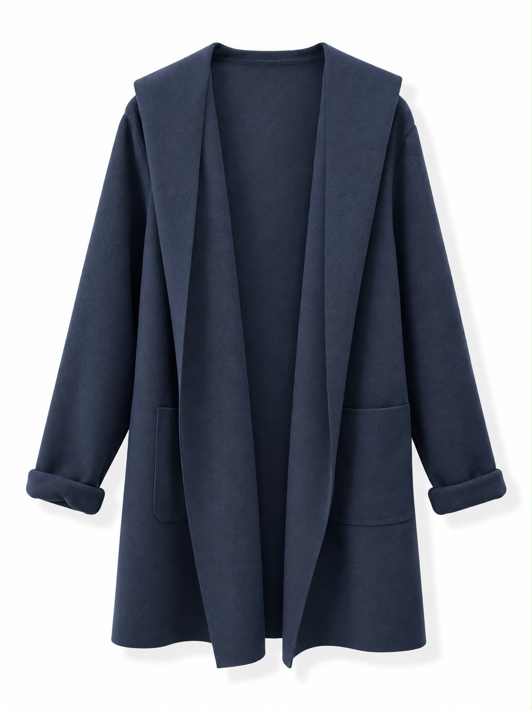 Cappotto con cappuccio Blu