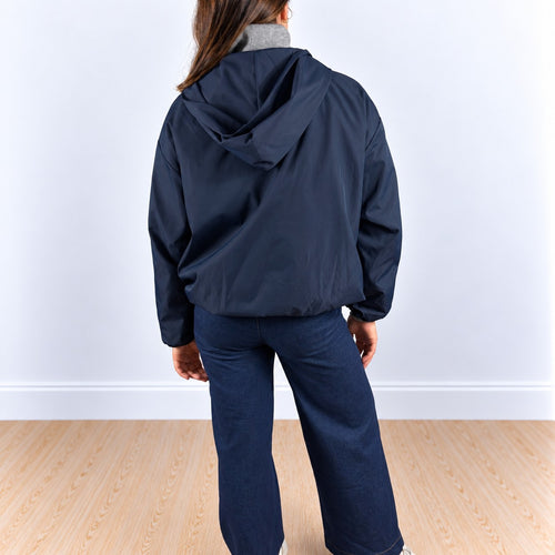 Bomber impermeabile Blu