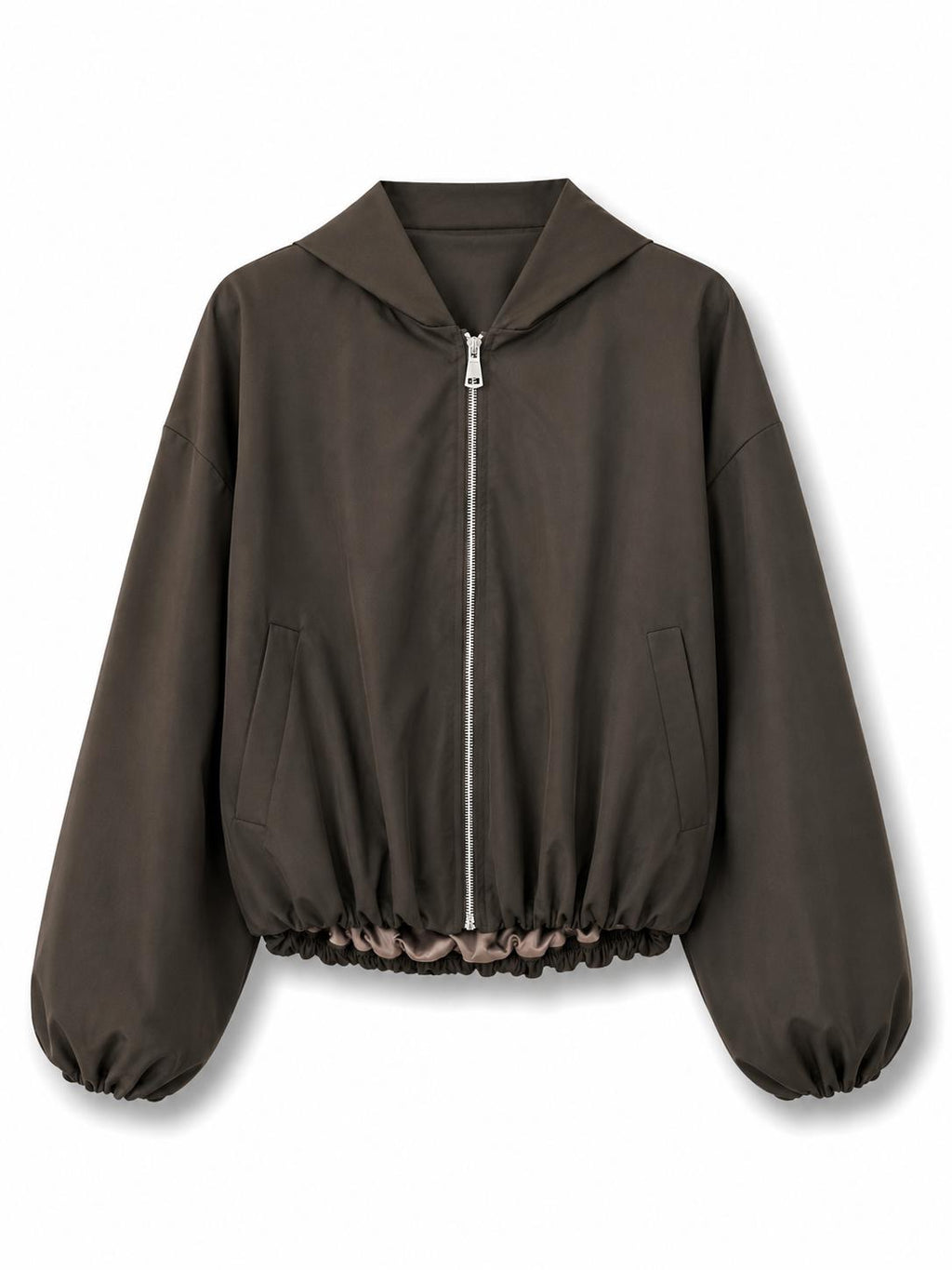 Bomber impermeabile Marrone