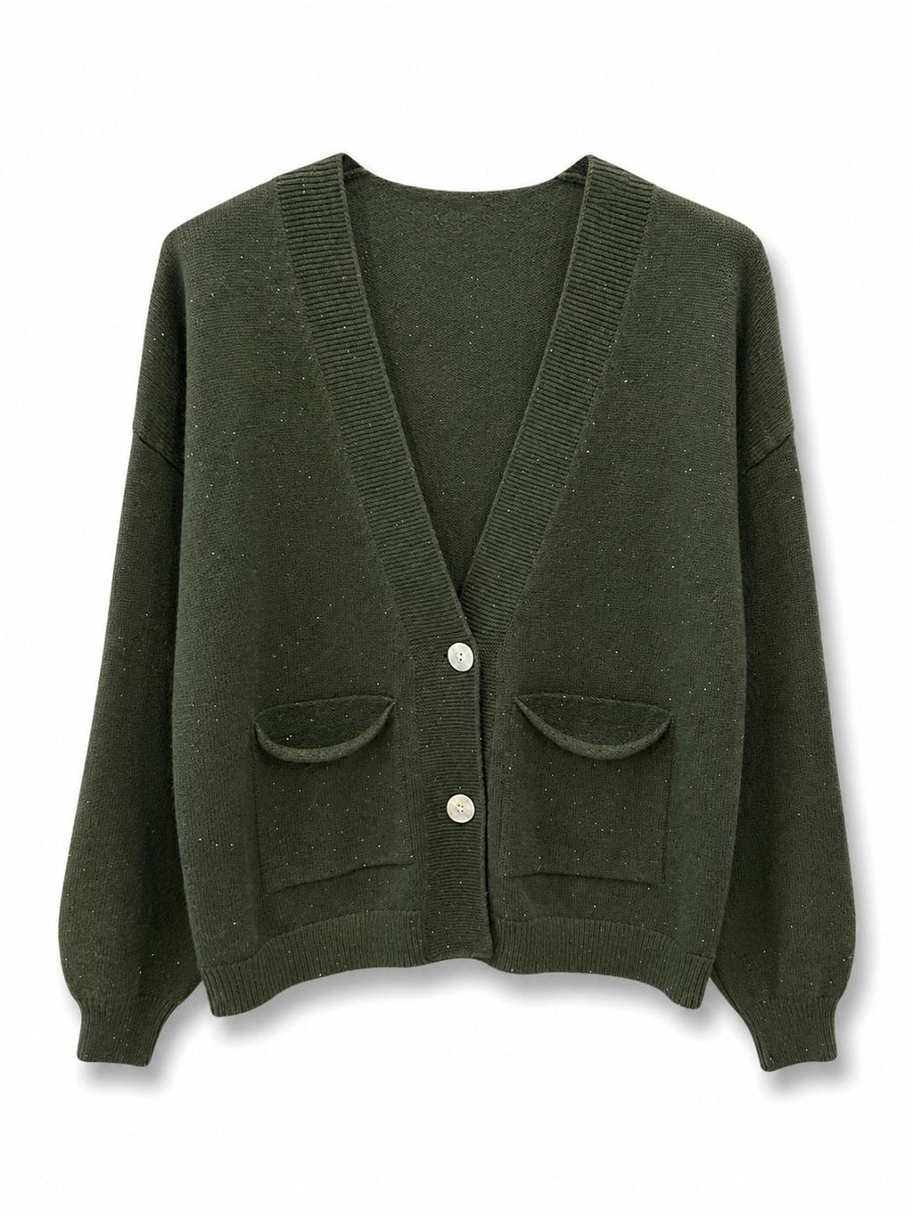 Cardigan con paillettes Verdone