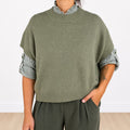 Smanicato largo Verde militare