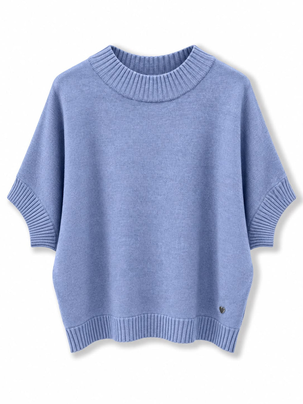 maglione manica corta Azzurro