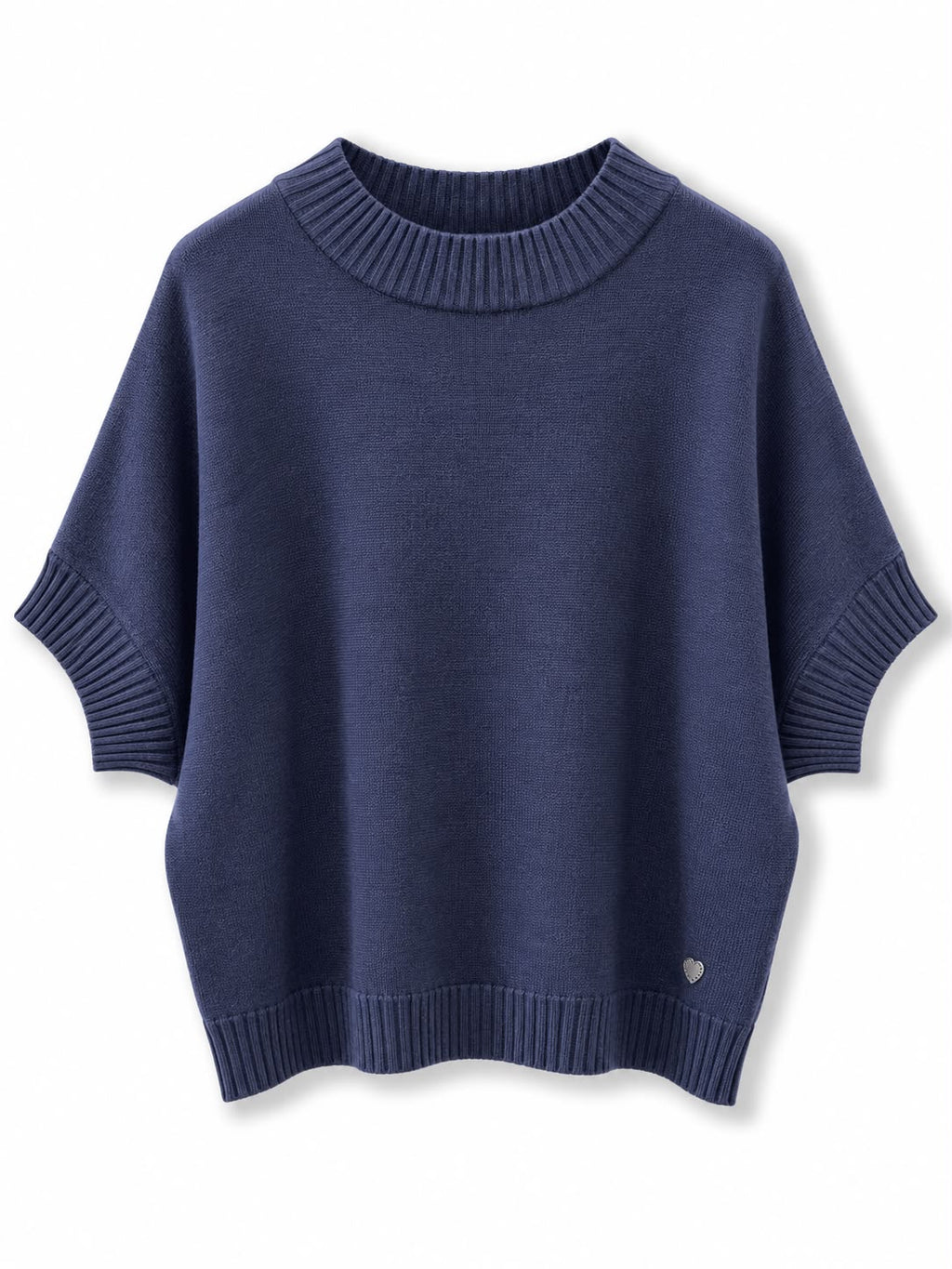 maglione manica corta Blu
