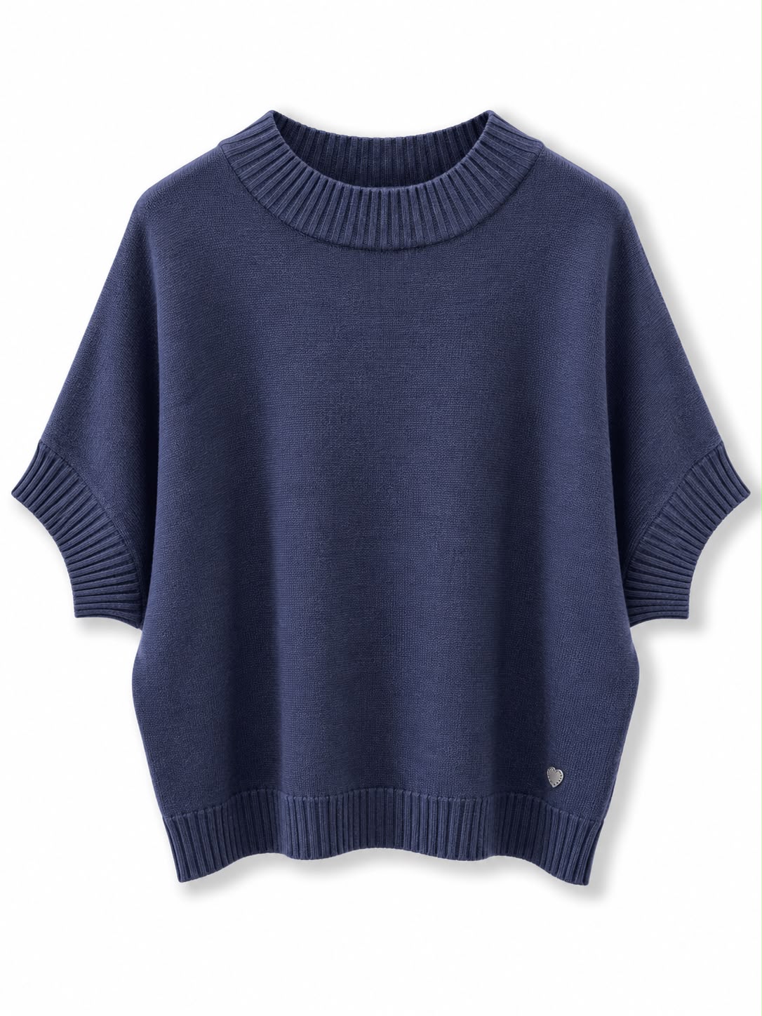 maglione manica corta Blu