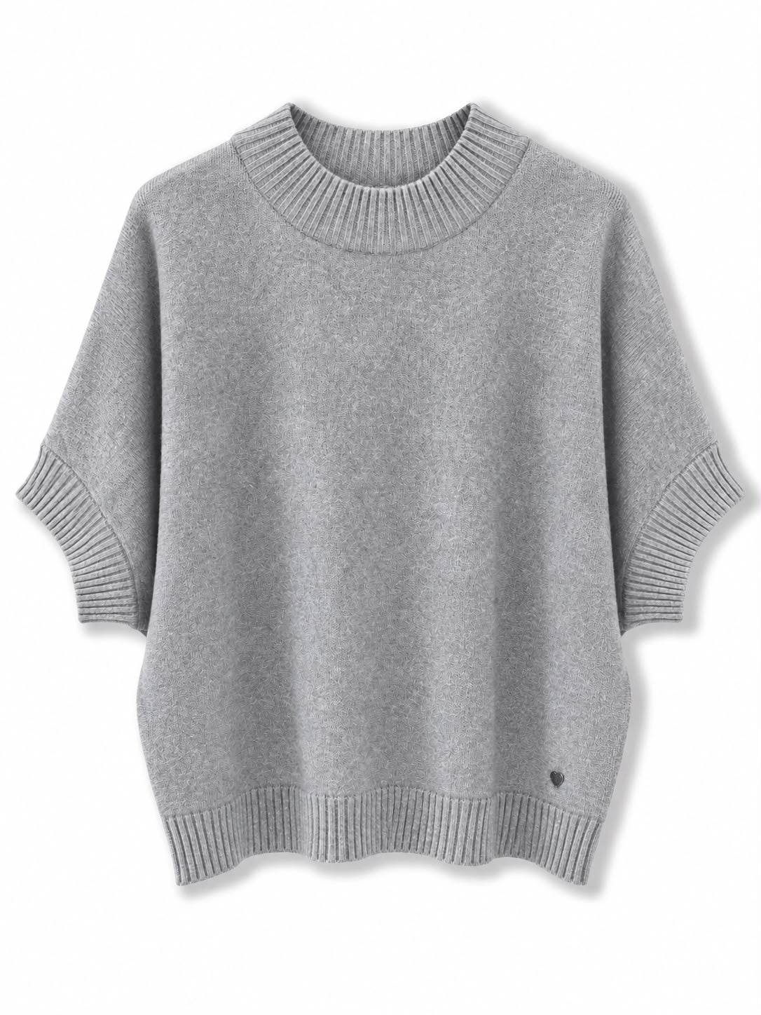 maglione manica corta Grigio