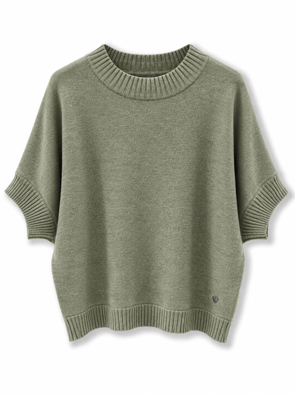 maglione manica corta Verde