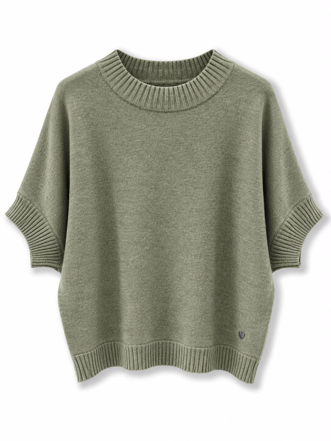 maglione manica corta Verde