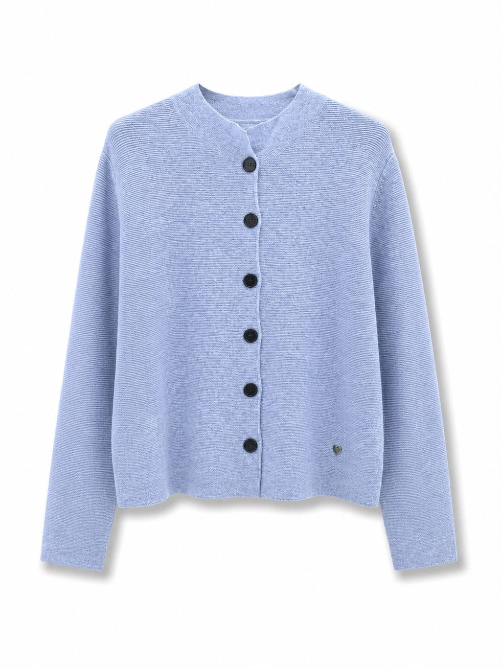 Cardigan lupetto Azzurro