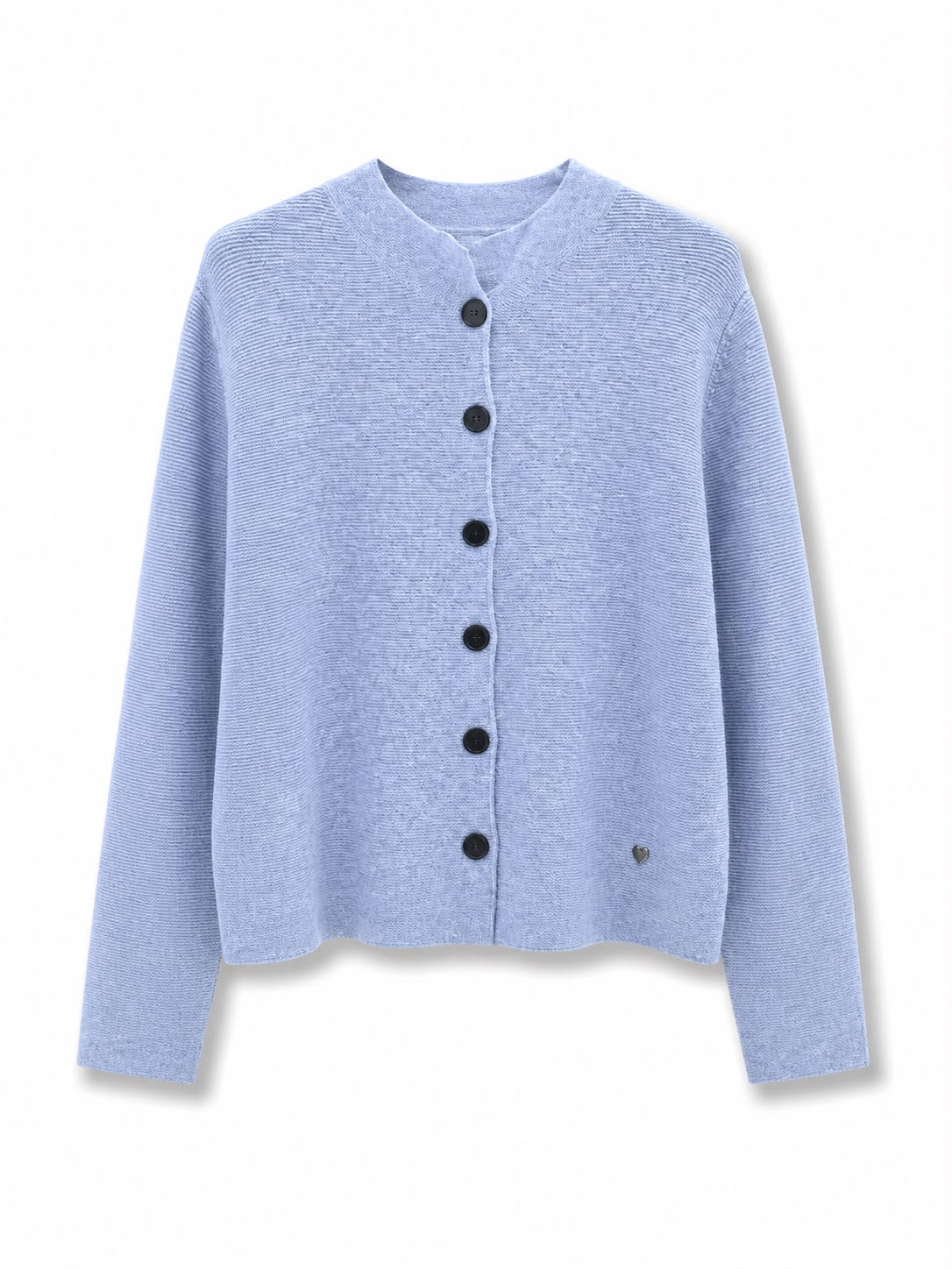 Cardigan lupetto Azzurro