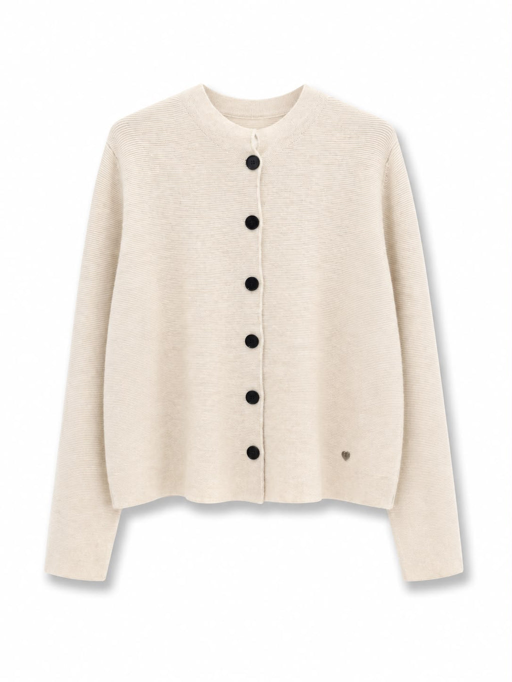 Cardigan lupetto Crema