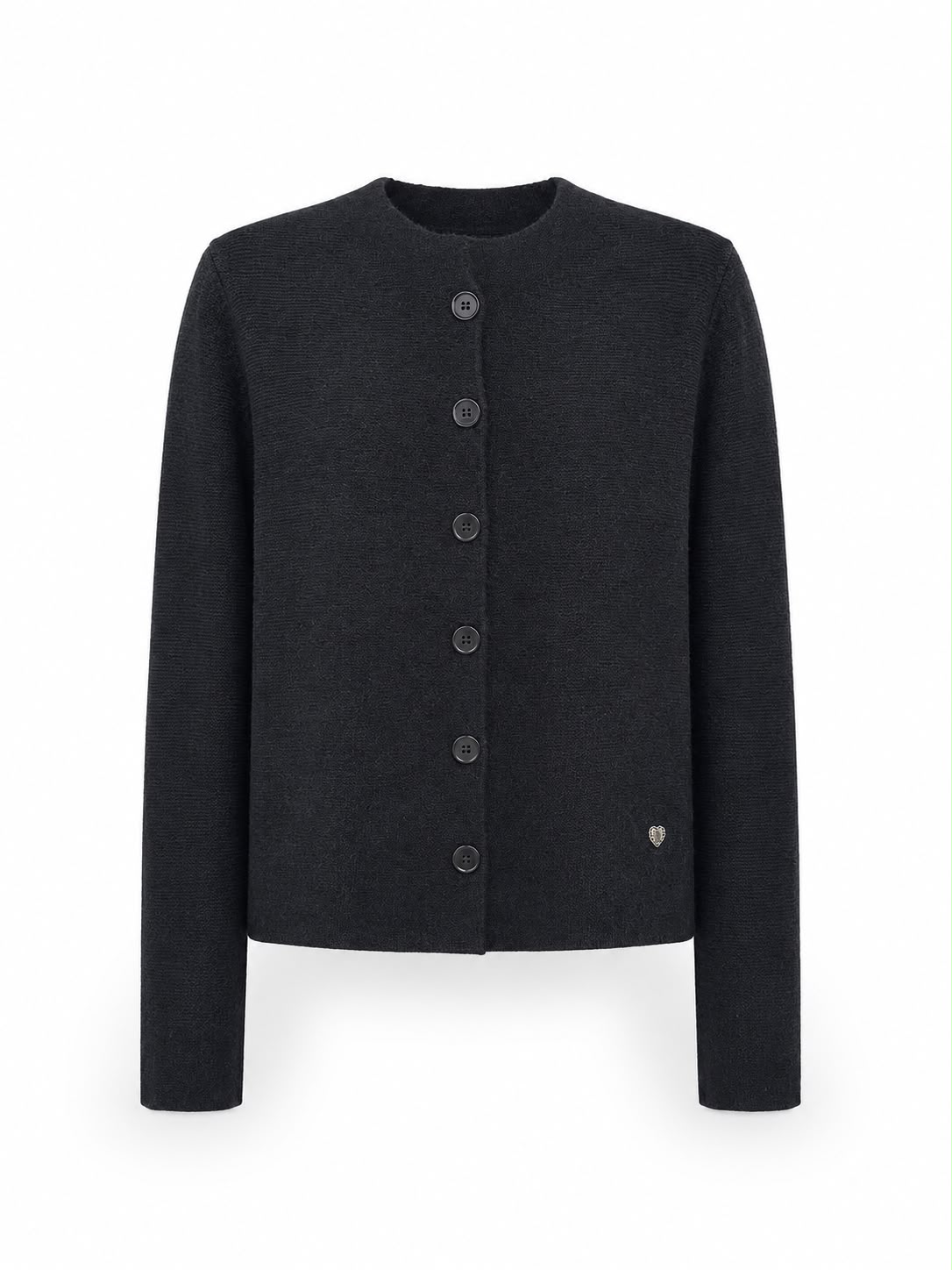 Cardigan lupetto Nero
