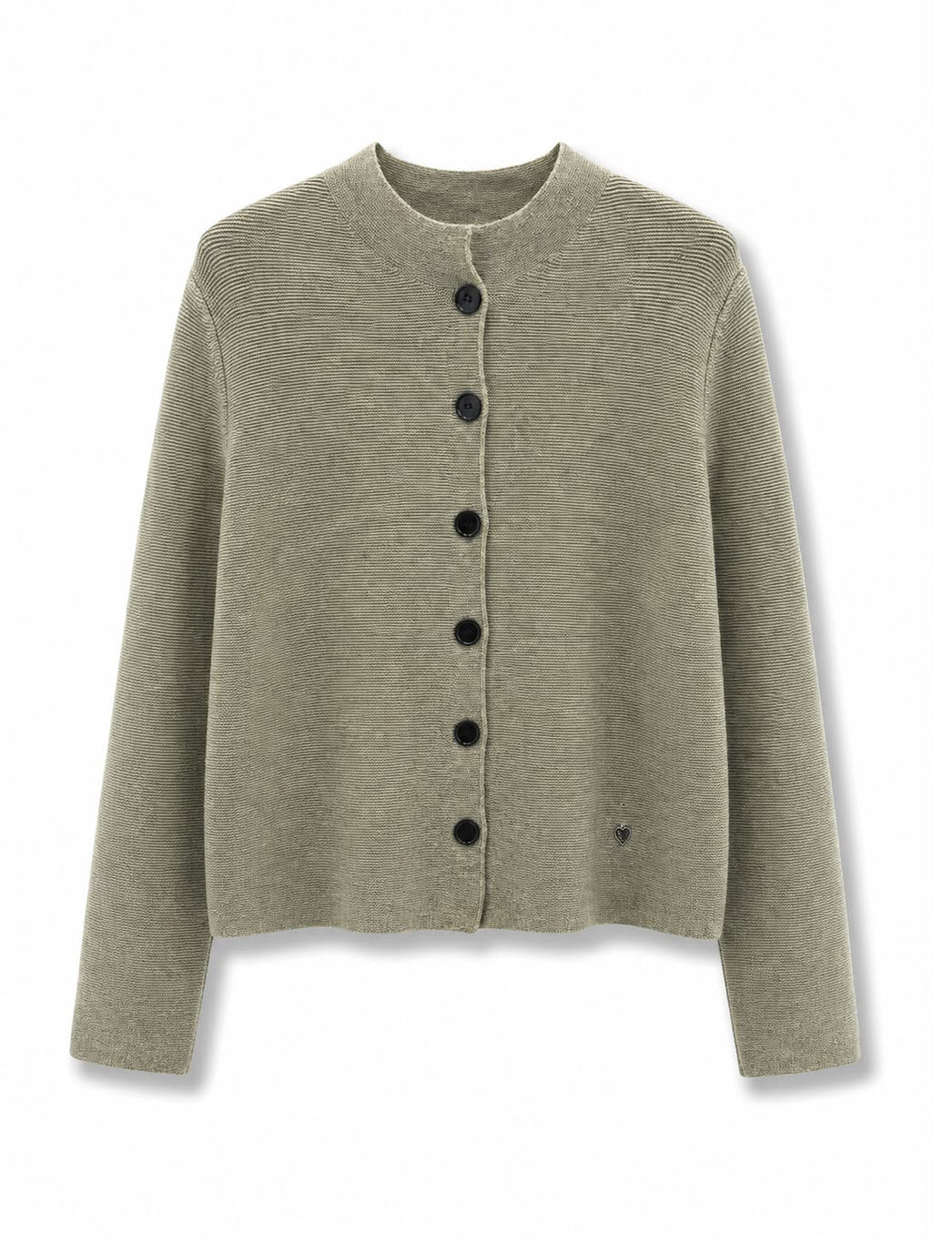 Cardigan lupetto Verde
