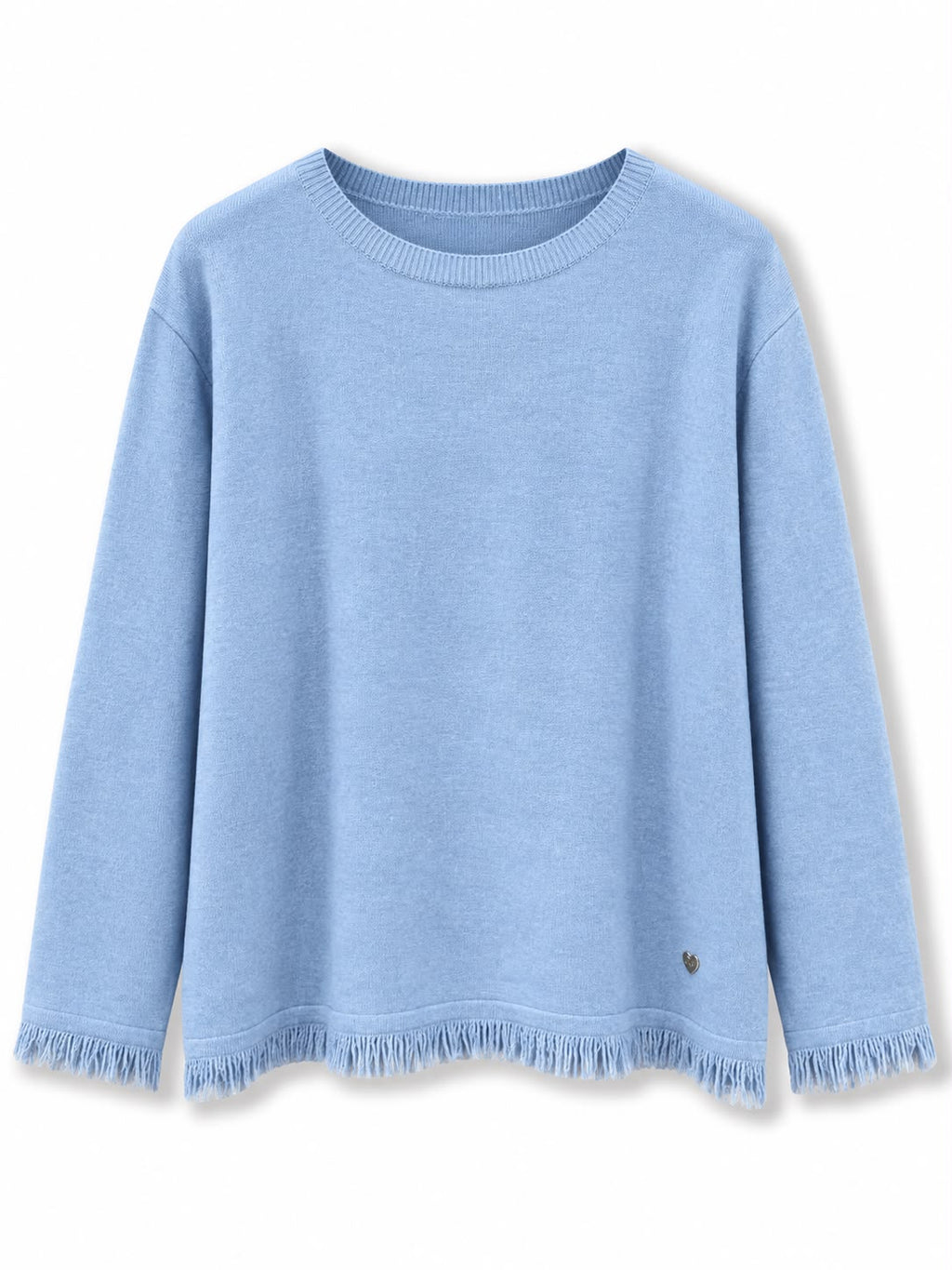 Maglia frange Azzurro