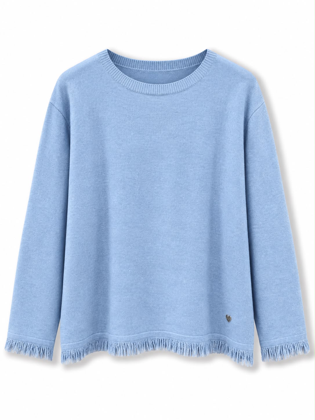 Maglia frange Azzurro