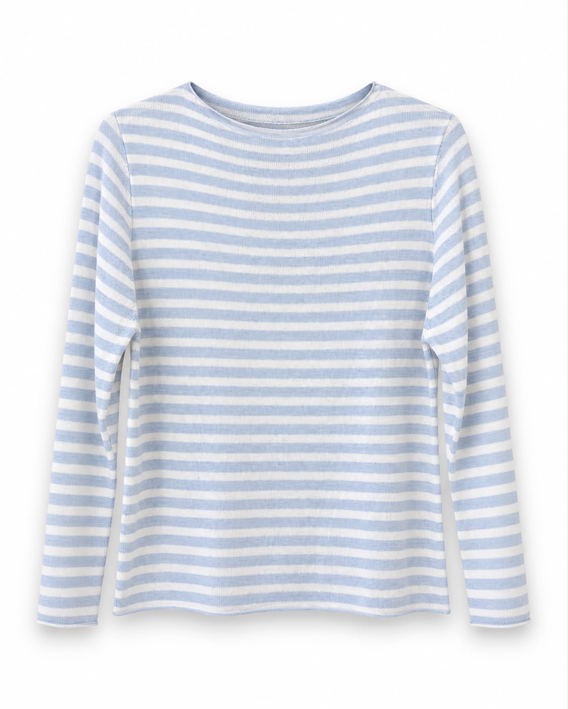 sottogiacca a righe  Azzurro