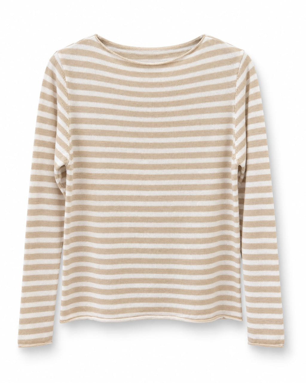 sottogiacca a righe  Beige
