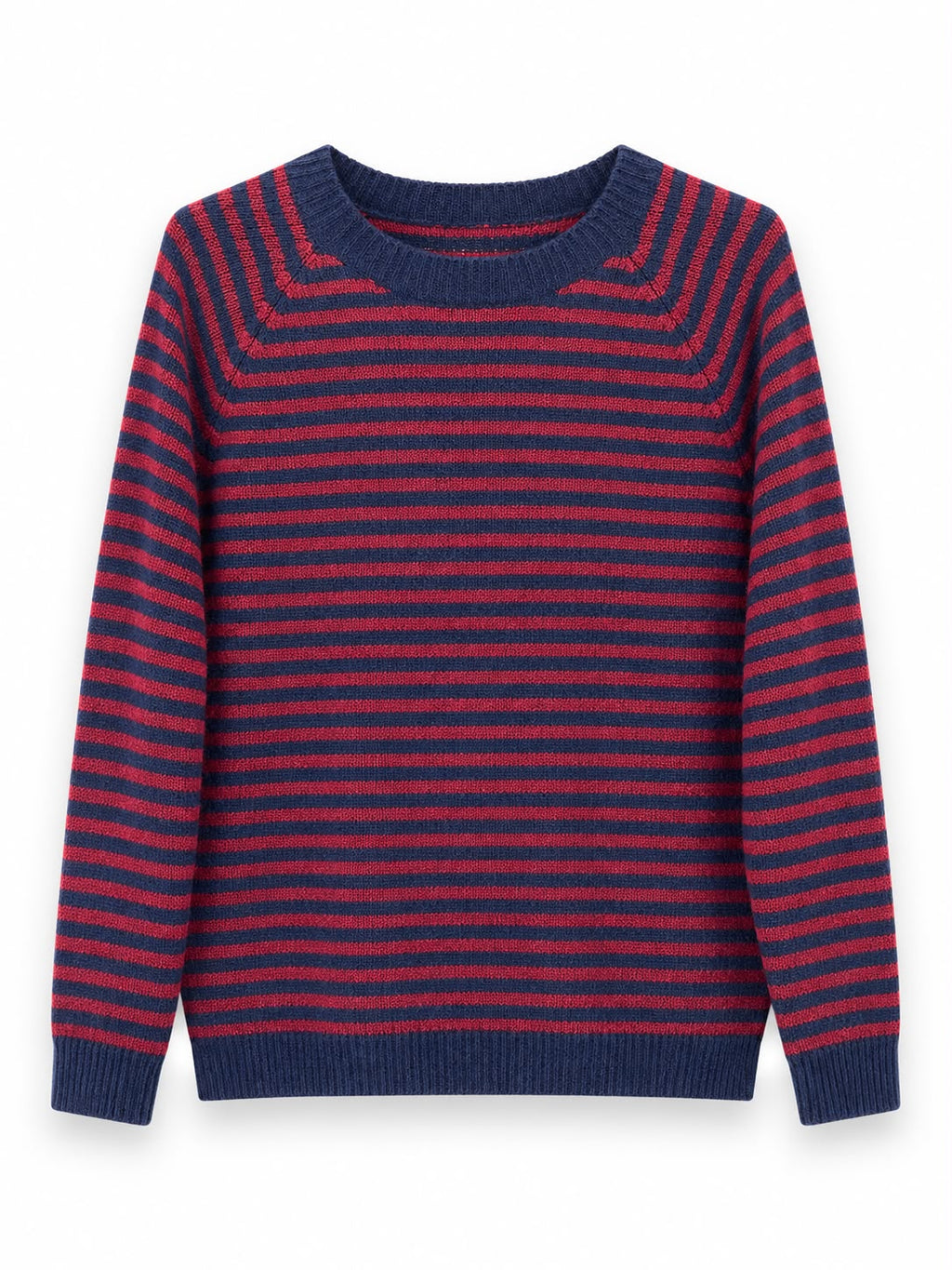 Maglione righe classica Bordeaux