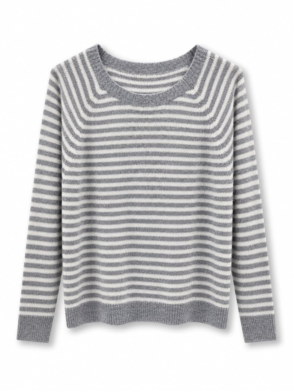 Maglione righe classica Perla