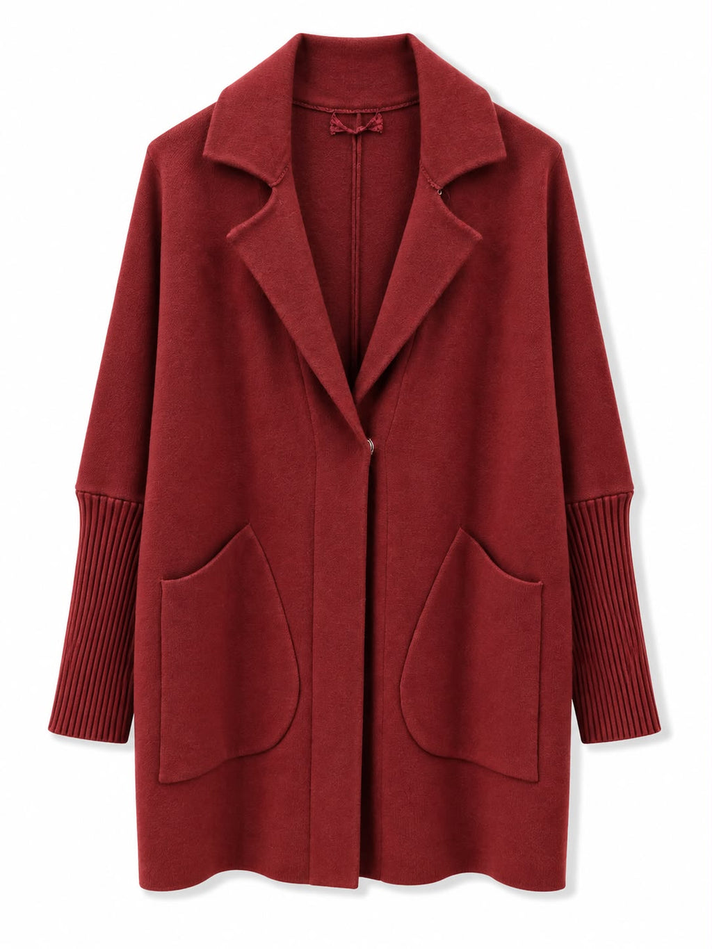 Giacca lunga Bordeaux