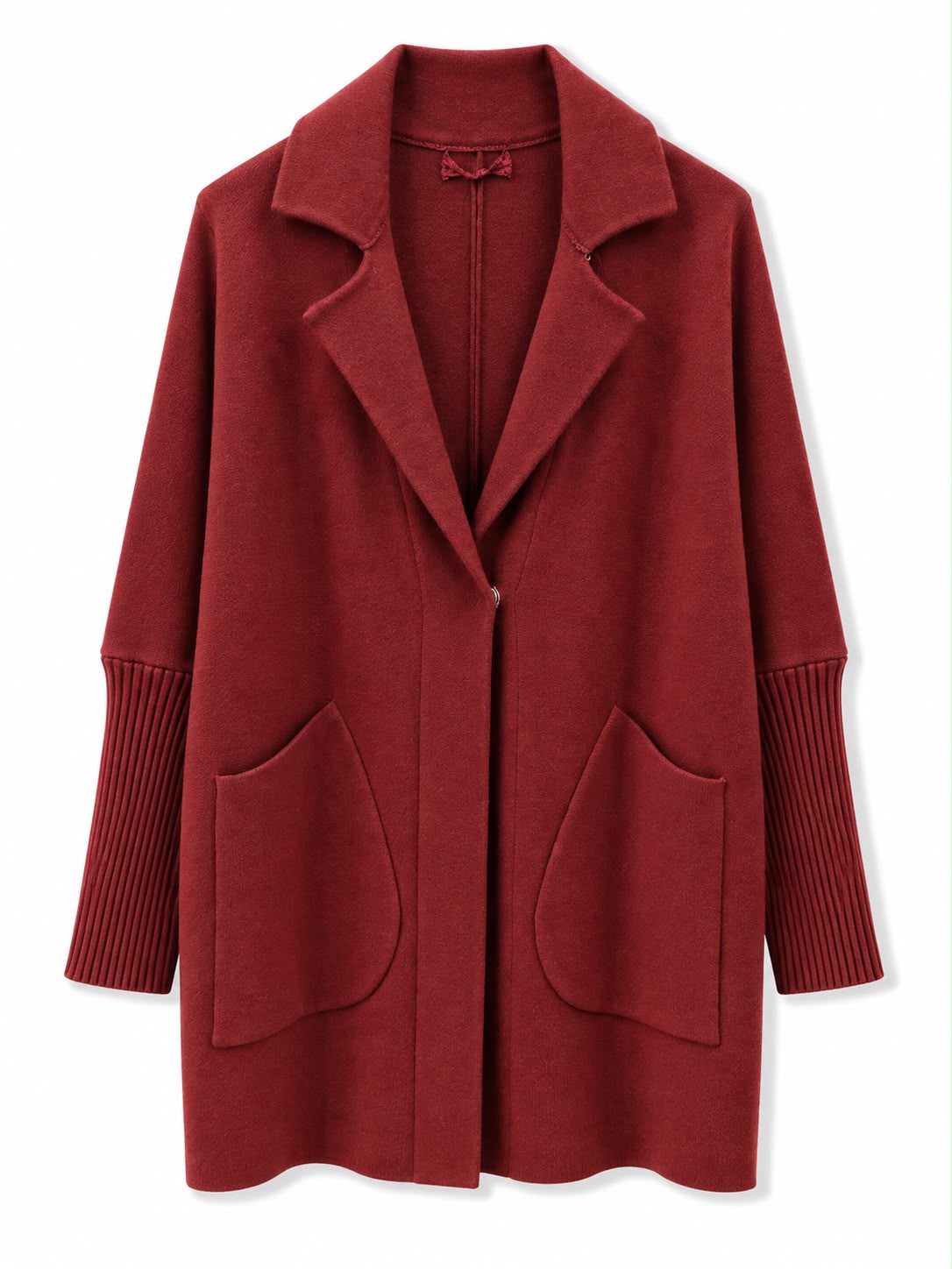 Giacca lunga Bordeaux