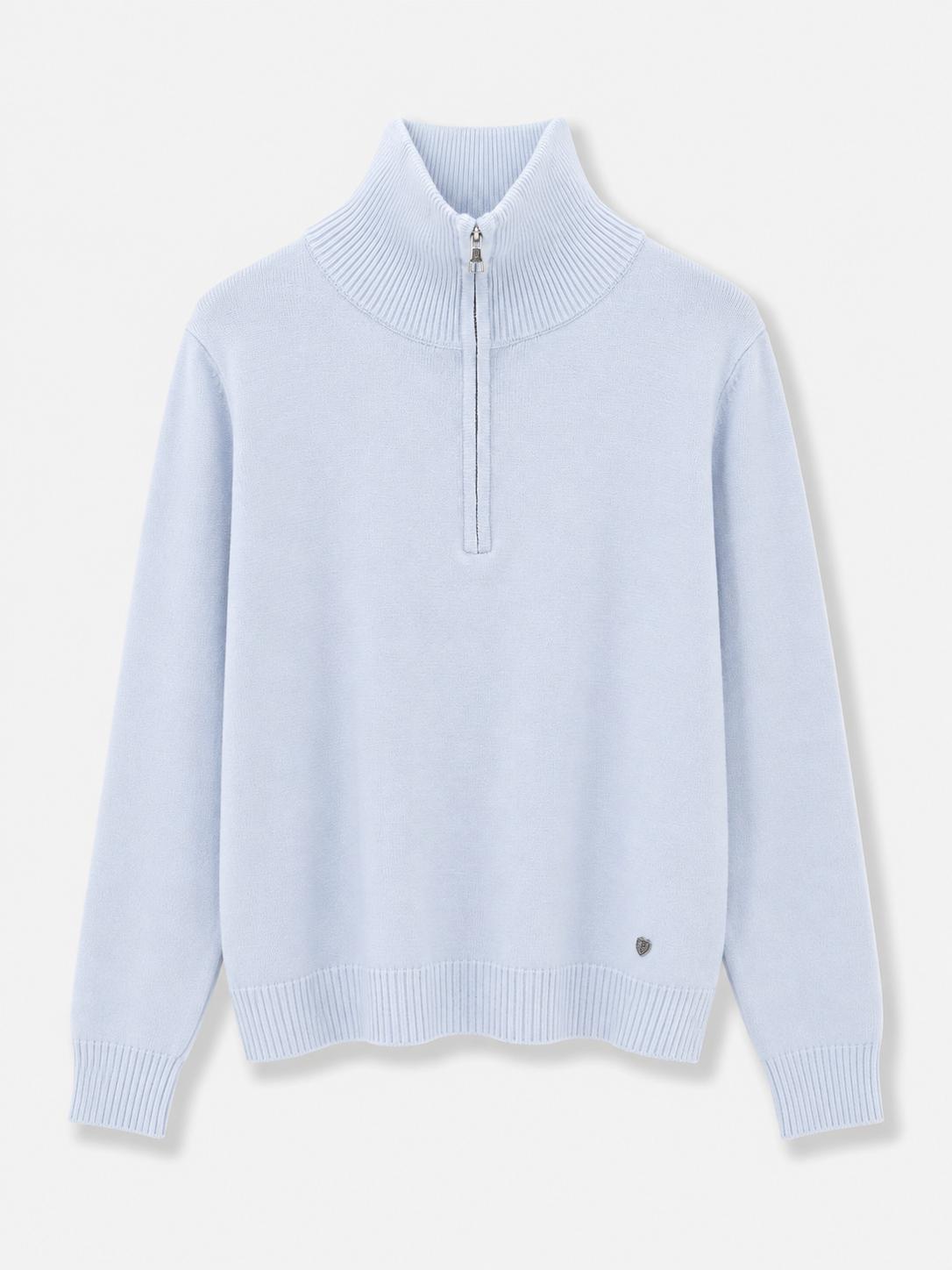 Maglione mezza zip Polvere