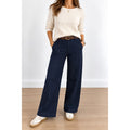 Jeans cintura treccia
