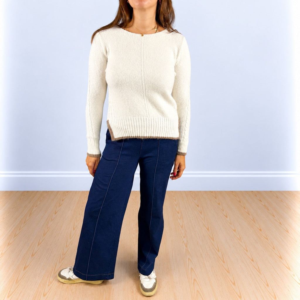 Jeans riga davanti Jeans