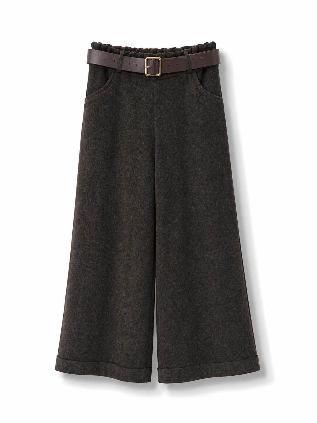 Pantaloni fustagno Marrone