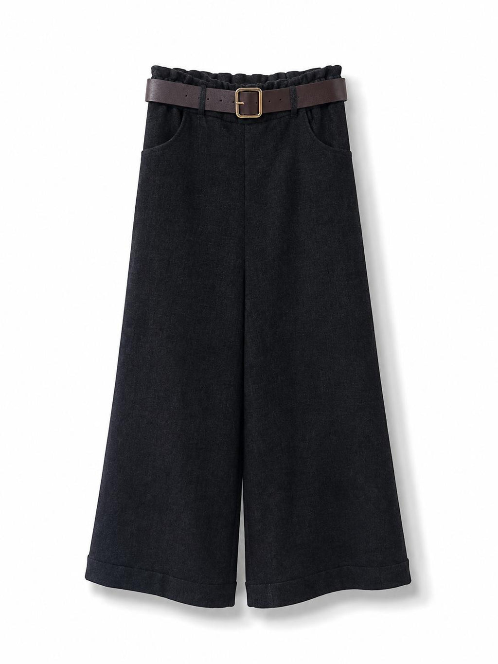 Pantaloni fustagno Nero