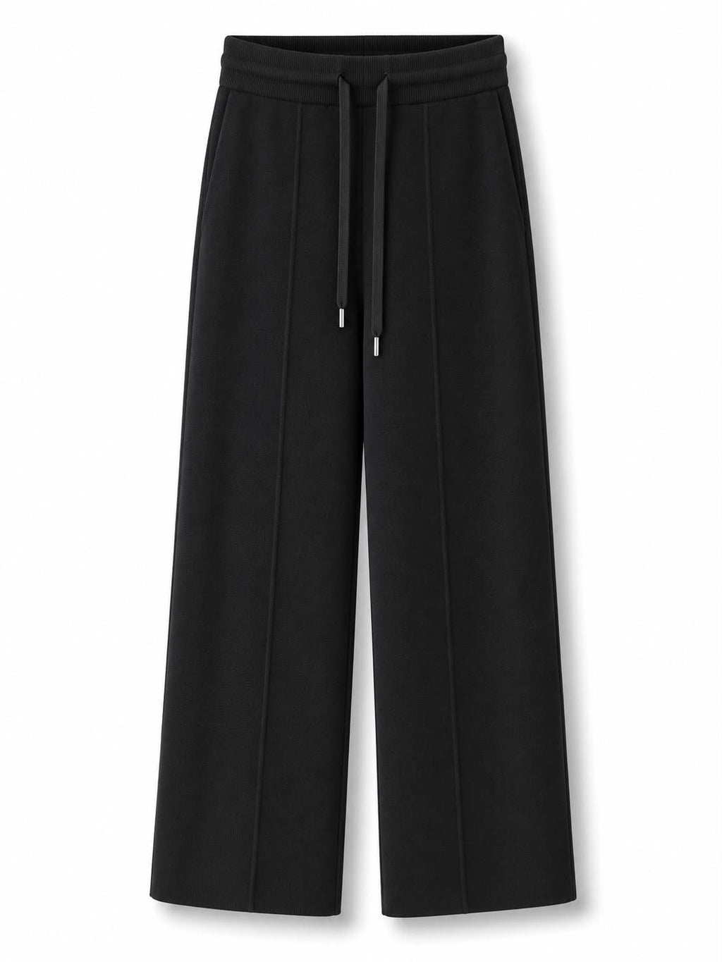 Pantaloni viscosa Nero