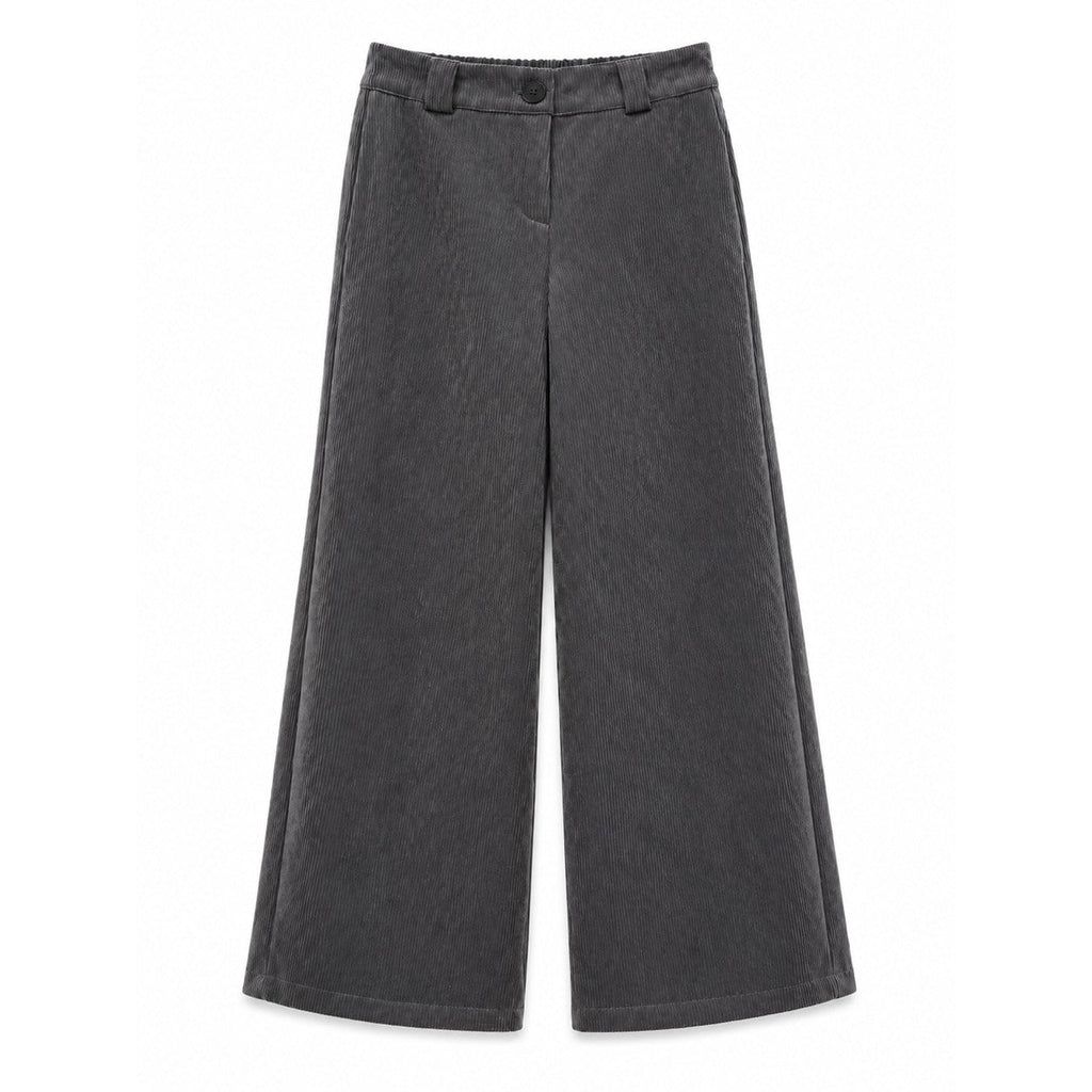 Pantaloni velluto Grigio