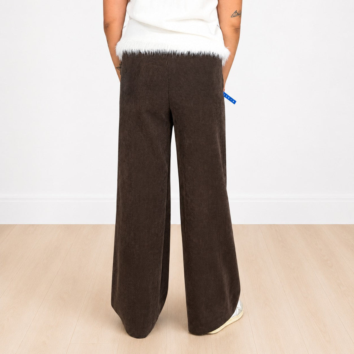 Pantaloni velluto Marrone