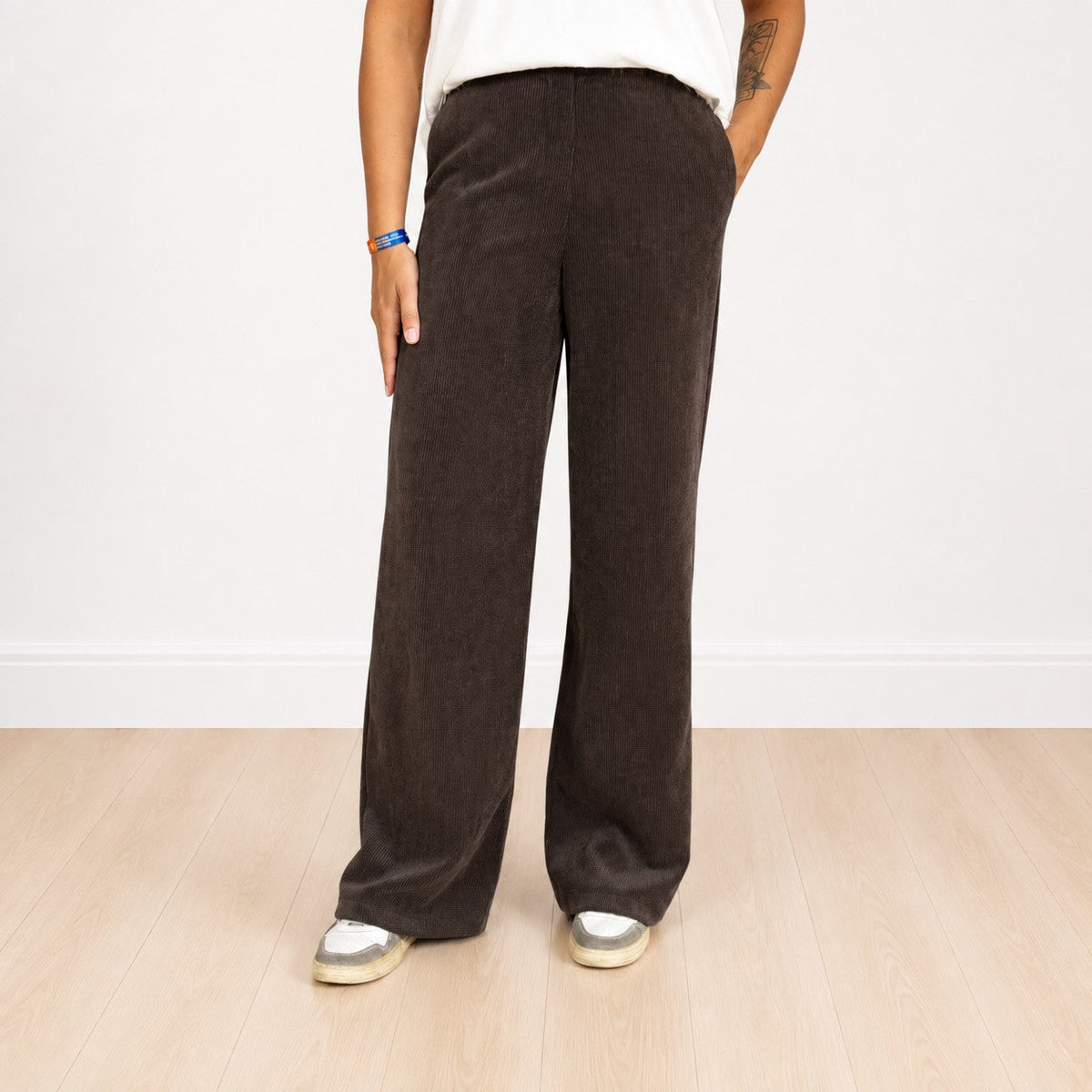 Pantaloni velluto Marrone