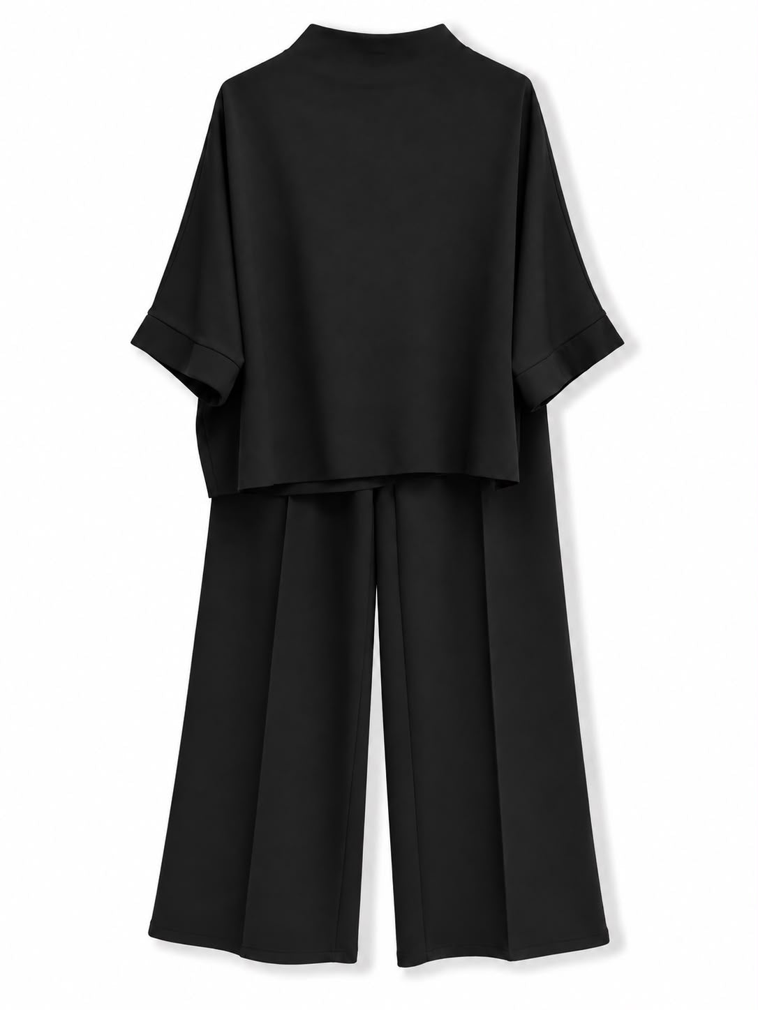 set pantalone e casacca Nero