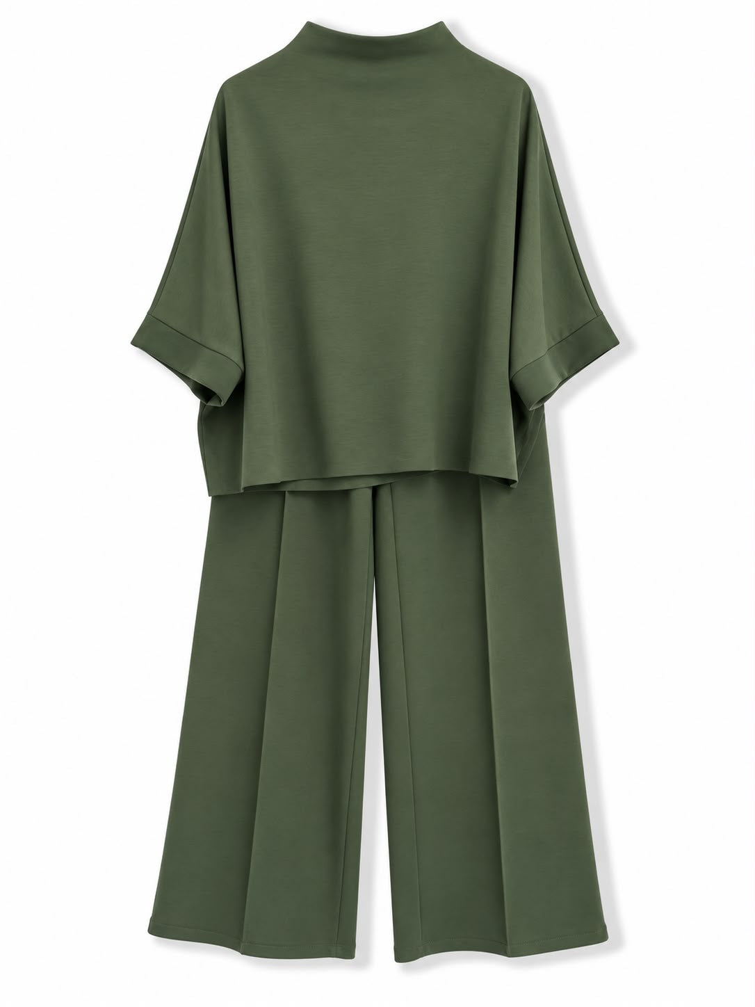 set pantalone e casacca Verde